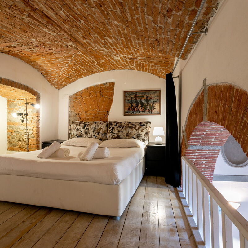 Oltrarno Loft: Bedroom