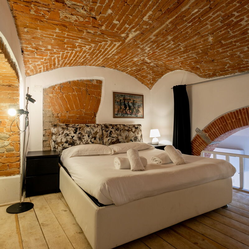 Oltrarno Loft: Bedroom