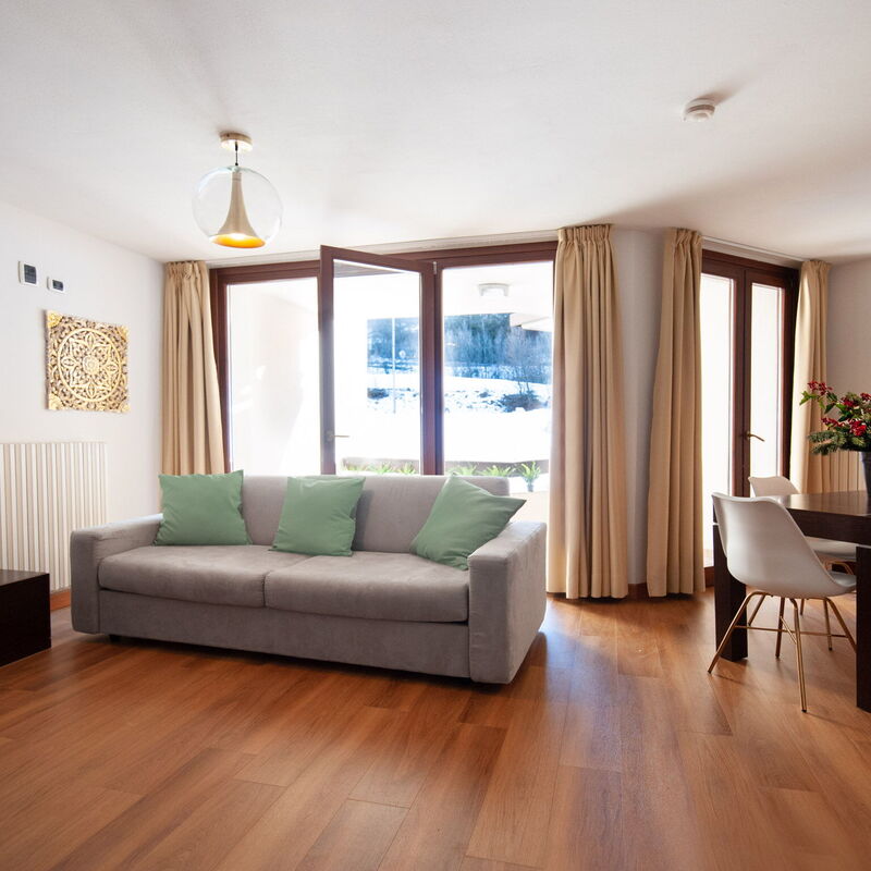 Residenze Holiday Park By Halldis: Balcone / Terrazza / Patio, Soggiorno