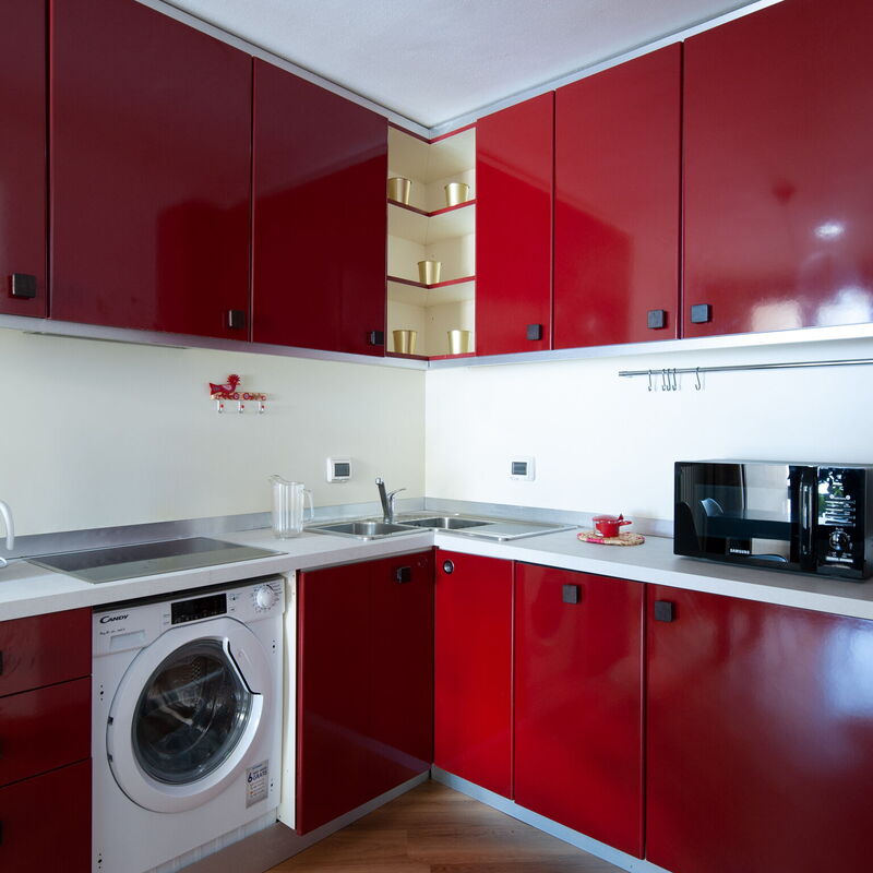 Residenze Holiday Park By Halldis: Cucina, Soggiorno