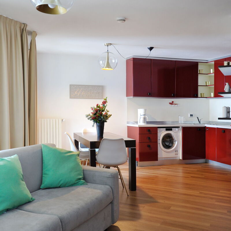 Residenze Holiday Park By Halldis: Cucina, Soggiorno