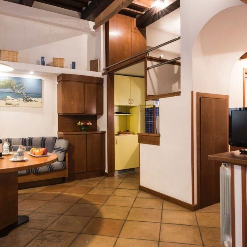 Georgofili: chambre à coucher, Cuisine, Salle à manger, Salon