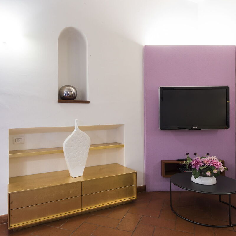 Palazzo Terme: Bedroom, Dining Room, Living Room