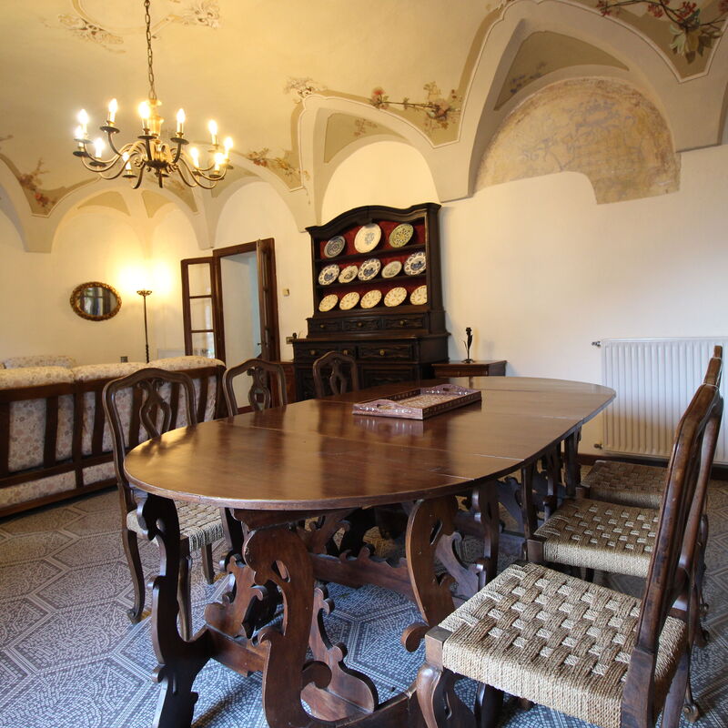 Casa Glicine On The Lake: Dining Room, Living Room