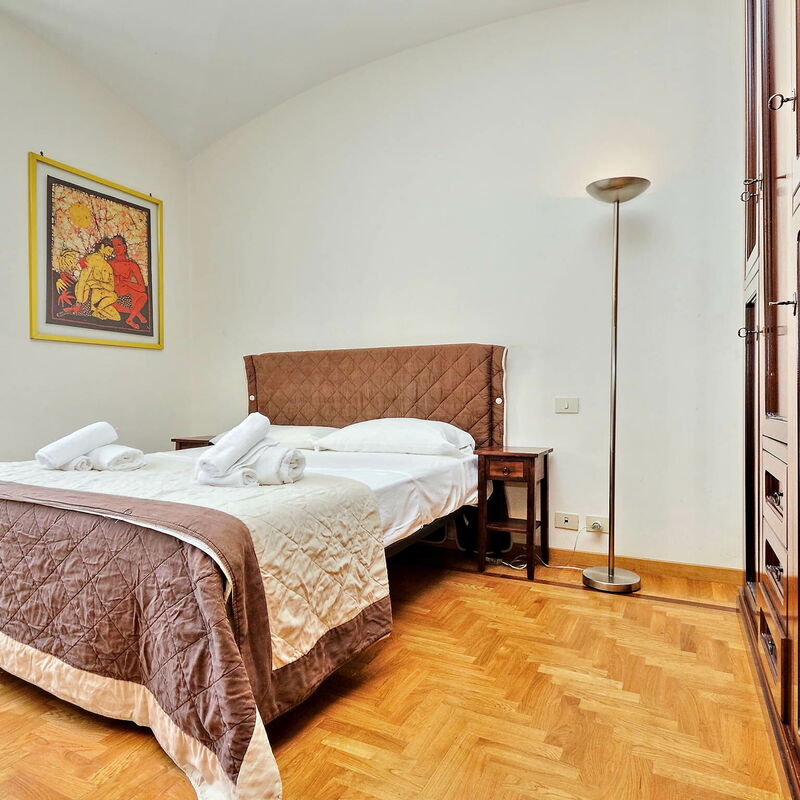 Borgo Pio: Bedroom.