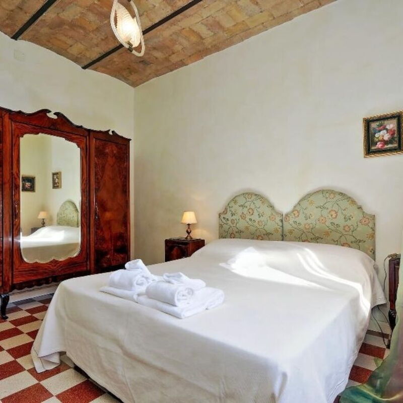 Borgo Vittorio: chambre à coucher