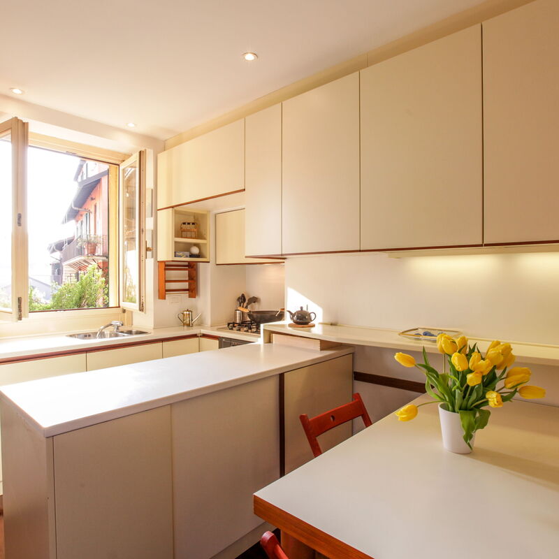 San Vittore-a-one Bedroom: Living Room, Summer