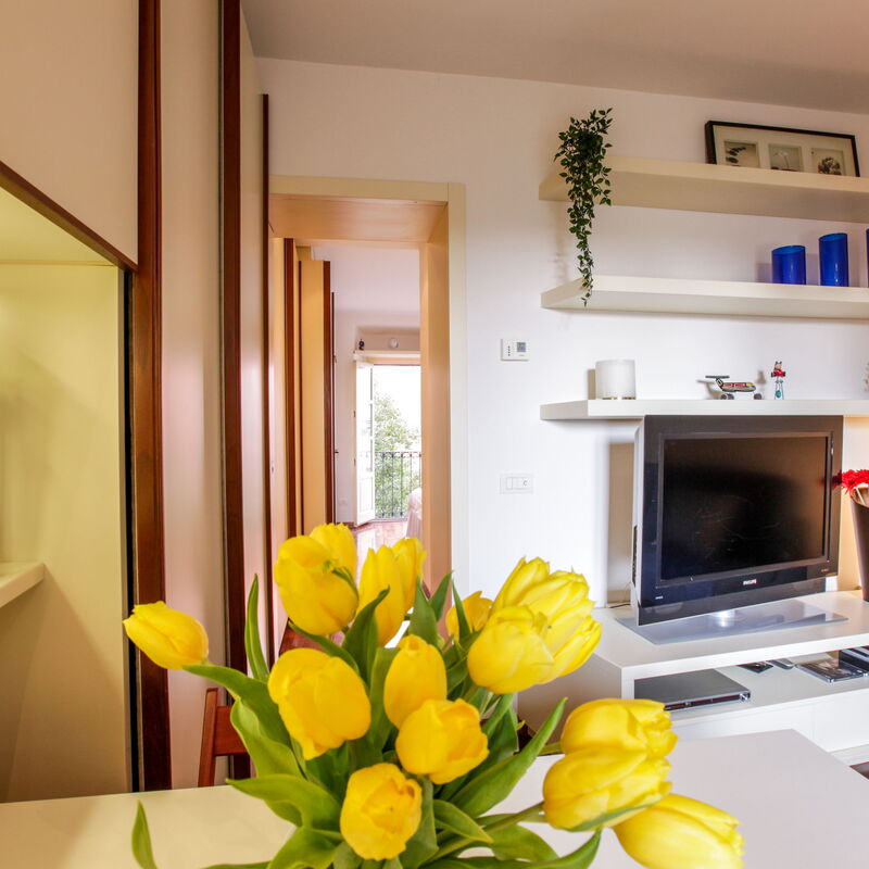 San Vittore-a-one Bedroom: Living Room, Summer