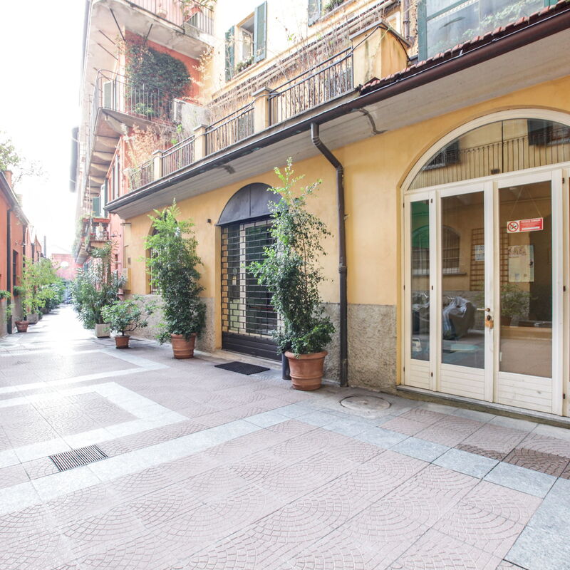 San Vittore-a-one Bedroom: Building Exterior, Summer