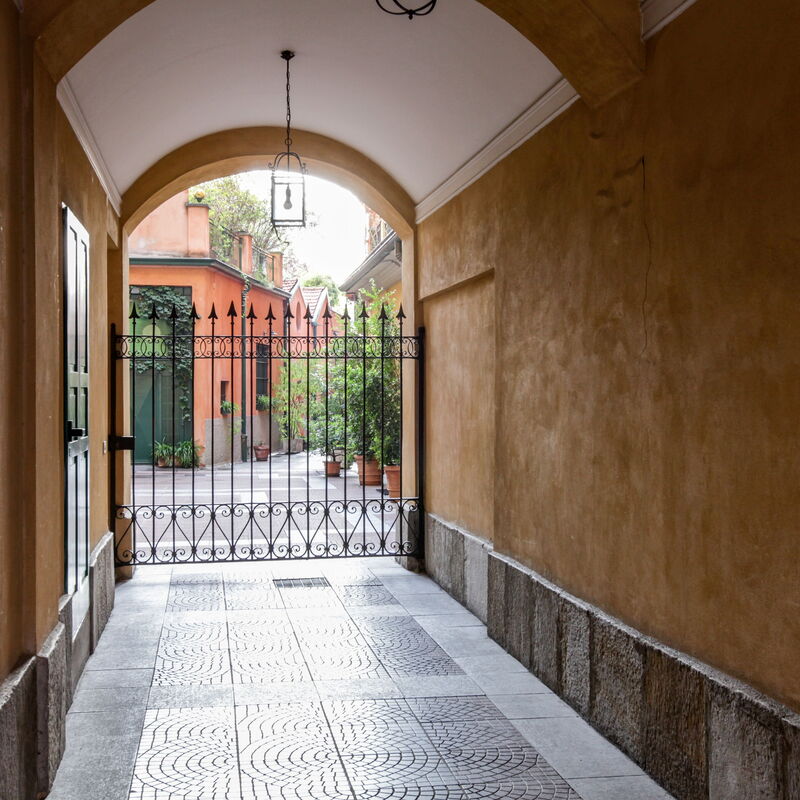 San Vittore-a-one Bedroom: Main Entrance, Summer