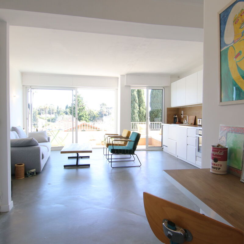 Sunset Loft: Balcony / Terrace / Patio, Kitchen, Living Room