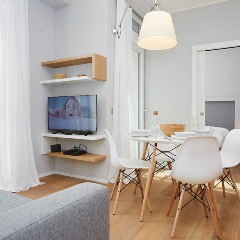 Palazzo Beltrade: Dining Room, Kitchen, Living Room