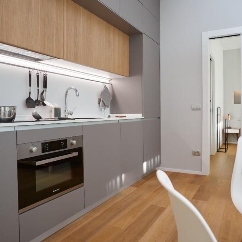 Palazzo Beltrade: Dining Room, Kitchen, Living Room