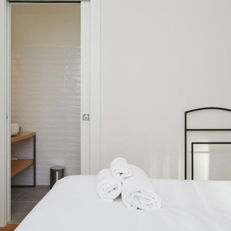 Palazzo Beltrade: Bathroom, Bedroom