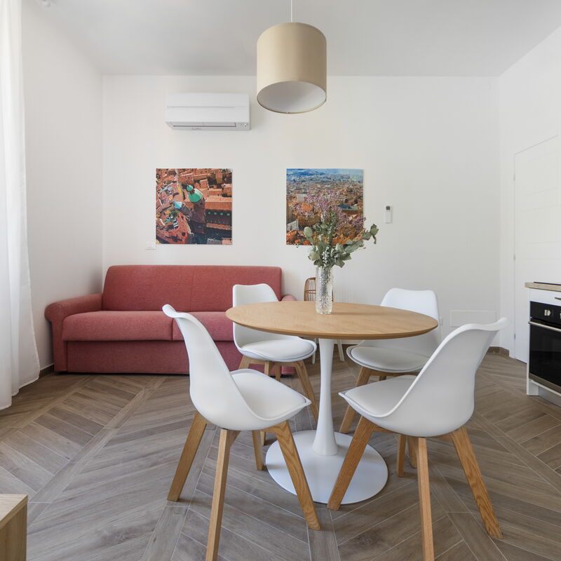 Palazzo Pedretti: Cucina, Sala da pranzo, Soggiorno