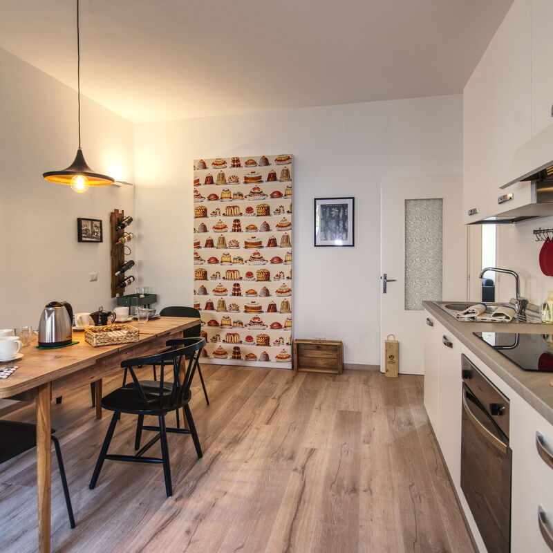 Ca’ Belee: Kitchen