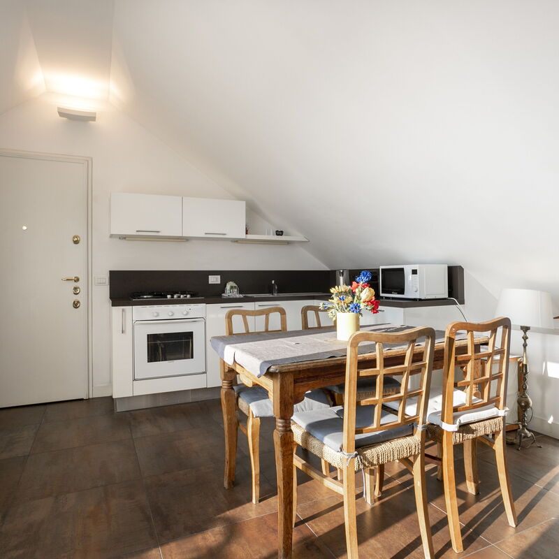 San Vittore-b-one Bedroom: Dining Room, Kitchen