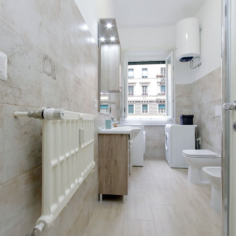 Buccari: Salle de bain