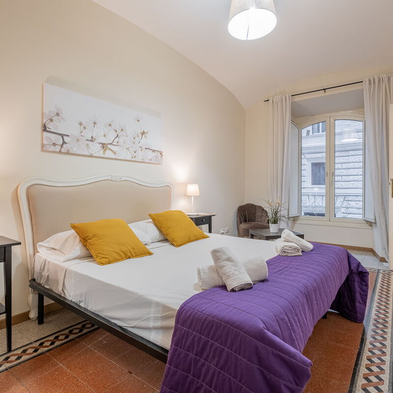 Merulana House: chambre à coucher