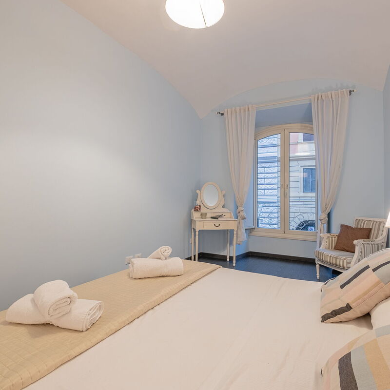 Merulana House: chambre à coucher