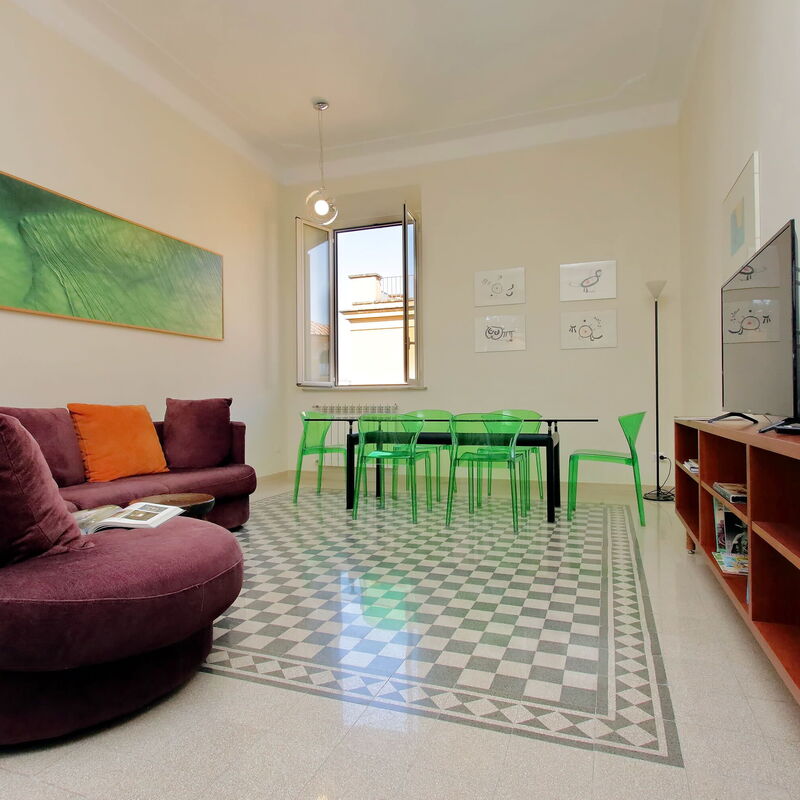 Bruno Buozzi 2br: Salle à manger, Salon