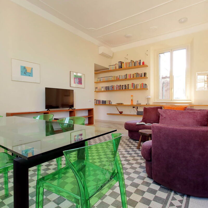 Bruno Buozzi 2br: Salle à manger, Salon