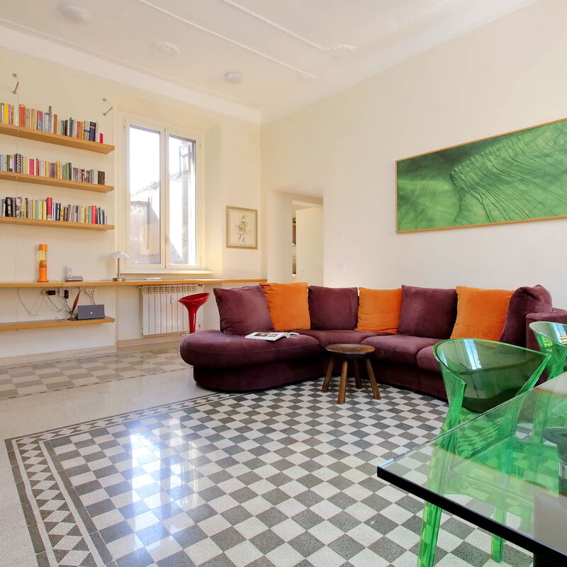 Bruno Buozzi 2br: Salle à manger, Salon