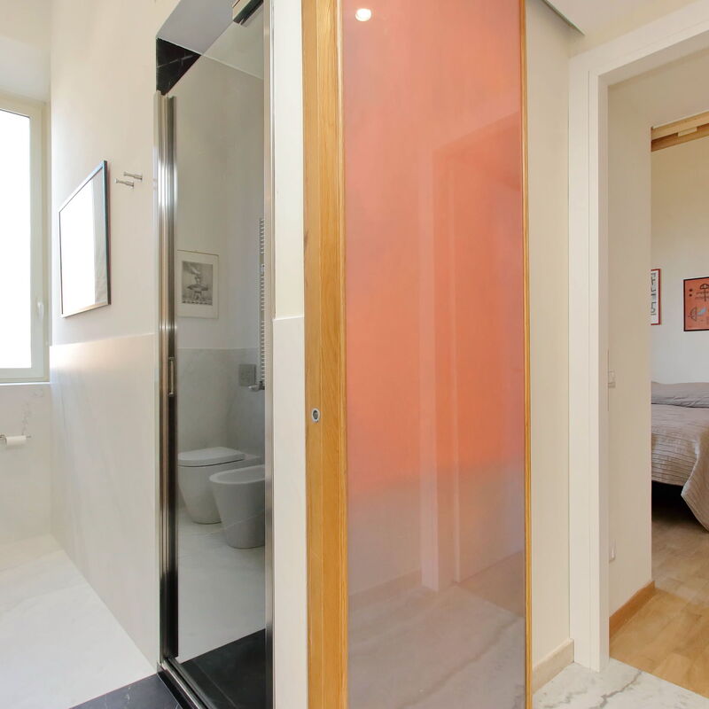 Bruno Buozzi 2br: chambre à coucher, Salle de bain