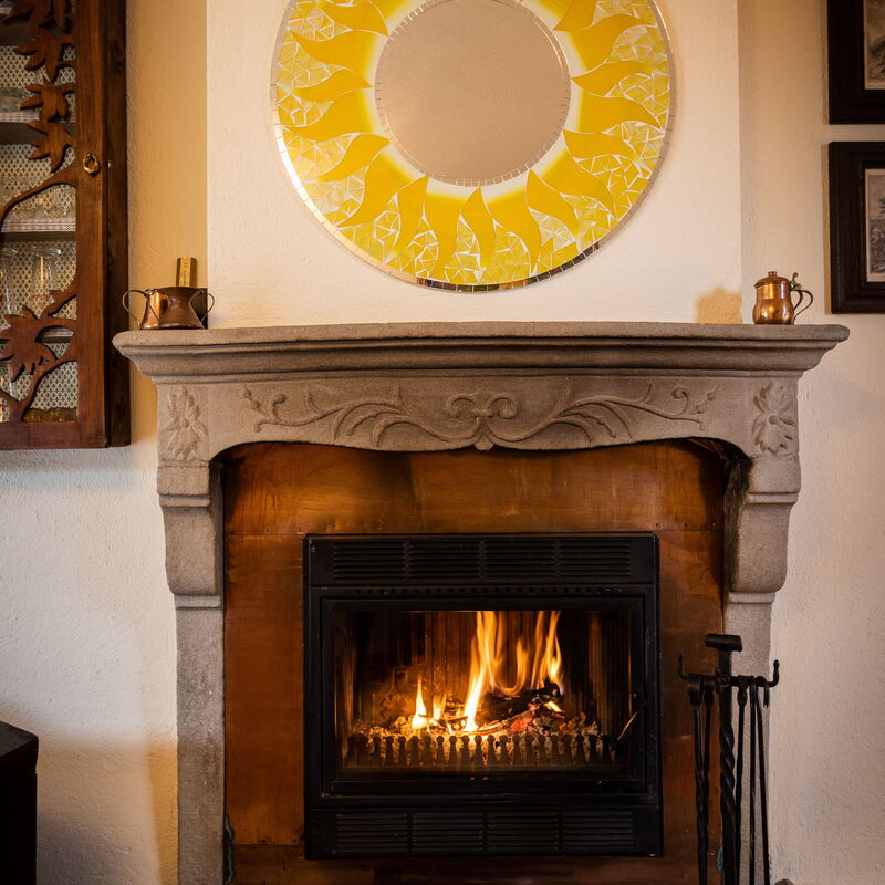 Relax Cottage In Vercana: Living Room