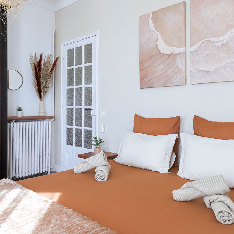 Bel Appartement 5* Vue Mer Et Suquet - Centre Cannes: Bedroom