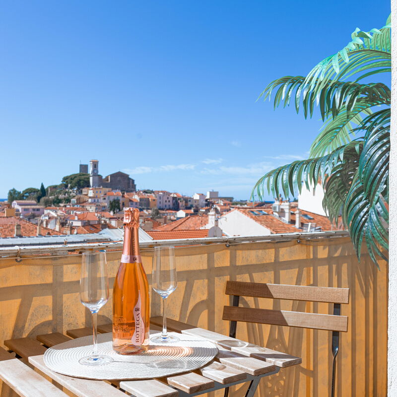 Bel Appartement 5* Vue Mer Et Suquet - Centre Cannes