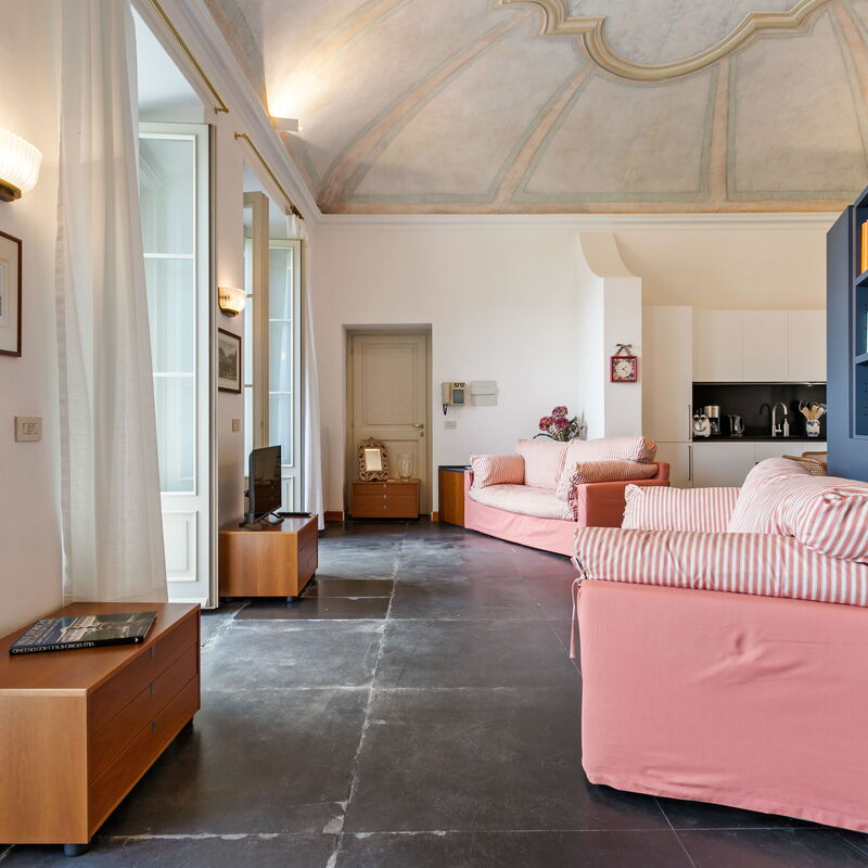 Villa Bel Faggio Apartment: Bedroom, Dining Room, Kitchen, Living Room