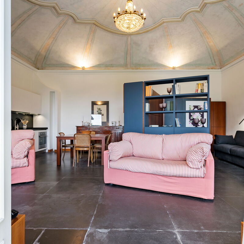 Villa Bel Faggio Apartment: Bedroom, Dining Room, Kitchen, Living Room