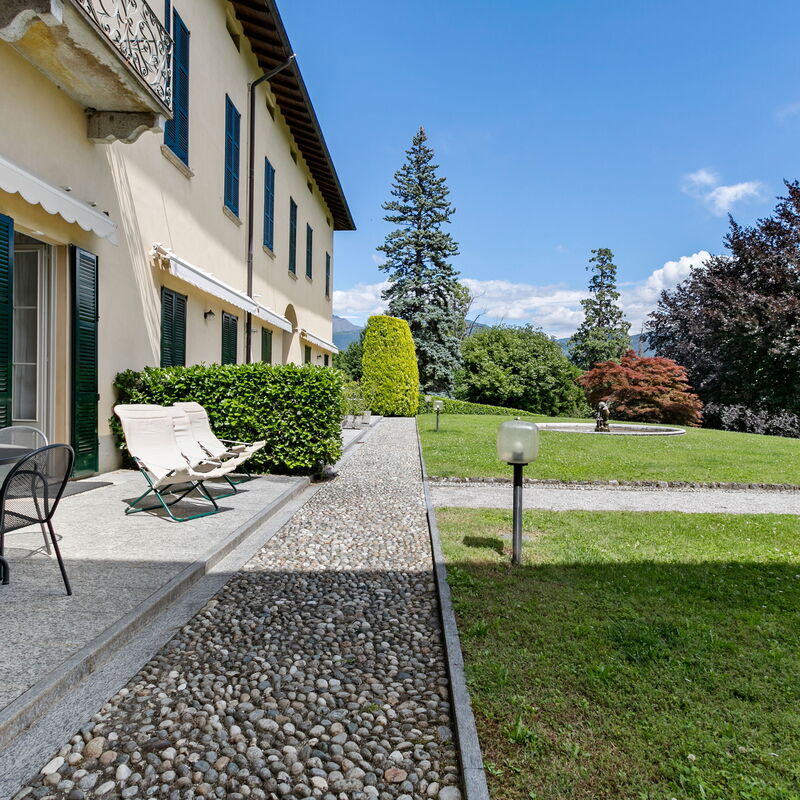Villa Bel Faggio Apartment: Balcony / Terrace / Patio, Building Exterior, Garden, Main Entrance, Outdoor