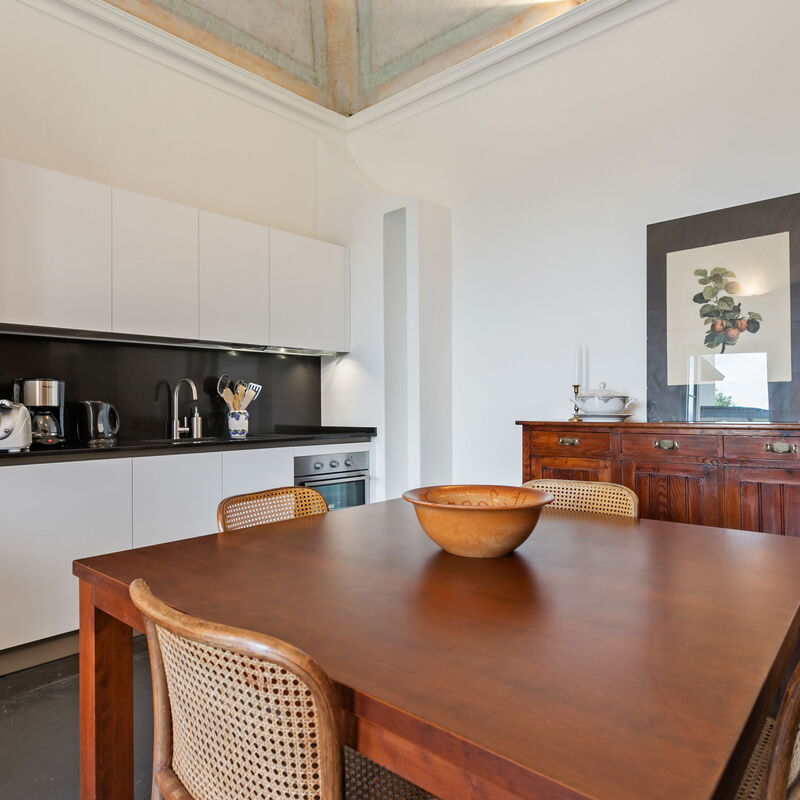 Villa Bel Faggio Apartment: Bedroom, Dining Room, Kitchen, Living Room