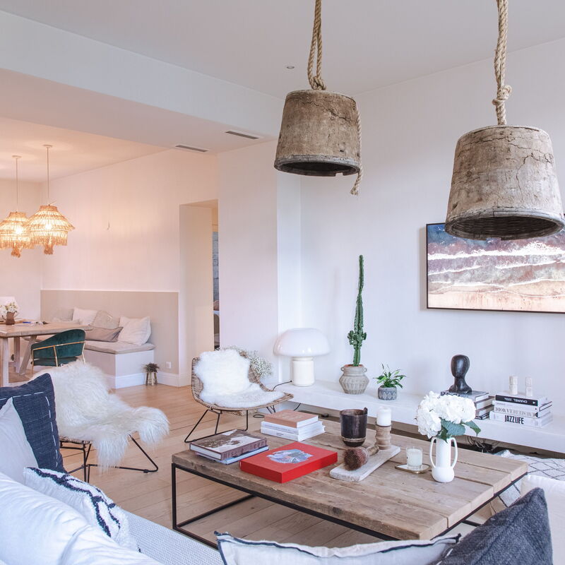 Appartement Design 5* Terrasse Parking Cannes: Living Room