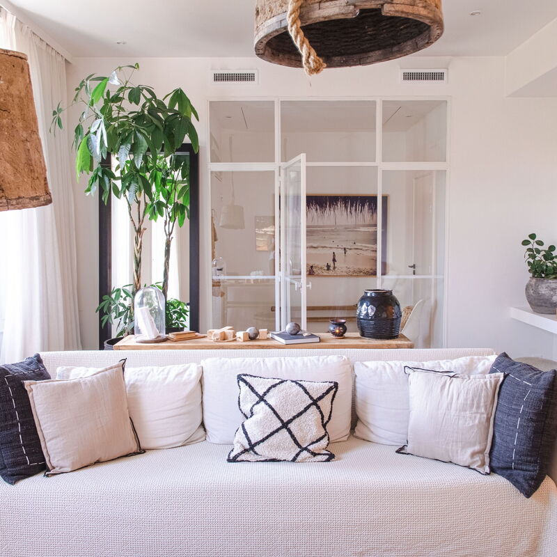 Appartement Design 5* Terrasse Parking Cannes: Living Room