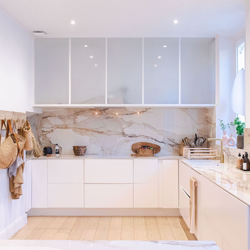 Appartement Design 5* Terrasse Parking Cannes: Kitchen