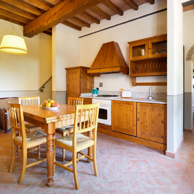 Borgo La Casa: Dining Room, Kitchen, Living Room, Room Detail