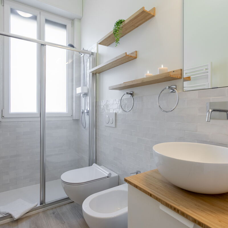 San Vittore-c- One Bedroom: Salle de bain