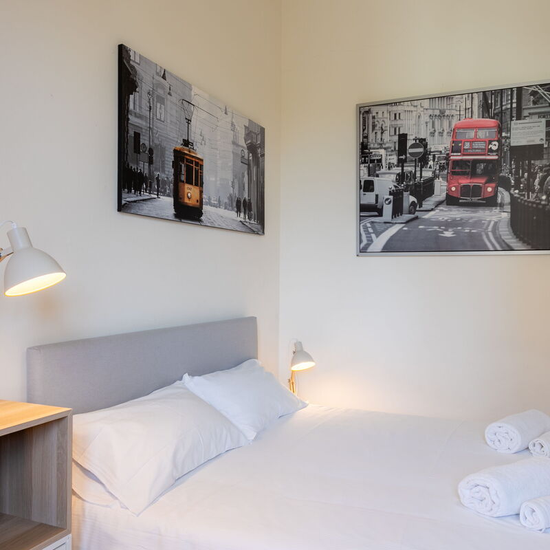 San Vittore-c- One Bedroom: chambre à coucher