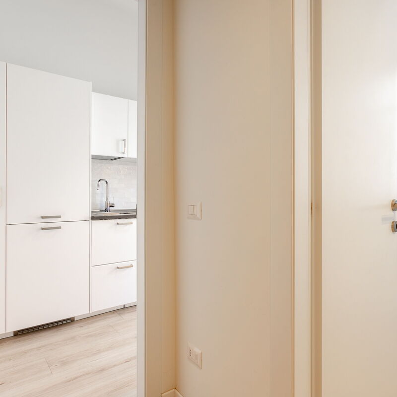 San Vittore-c- One Bedroom: Cuisine, Salle de bain