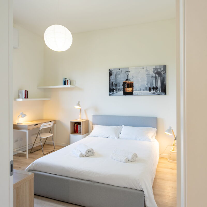 San Vittore-c- One Bedroom: chambre à coucher