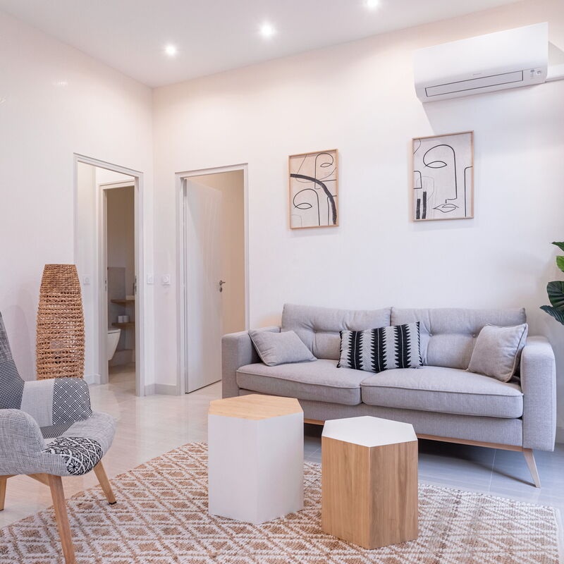 Luxury Apt With Large Terrace On Famous Rue D'antibes!: Salon