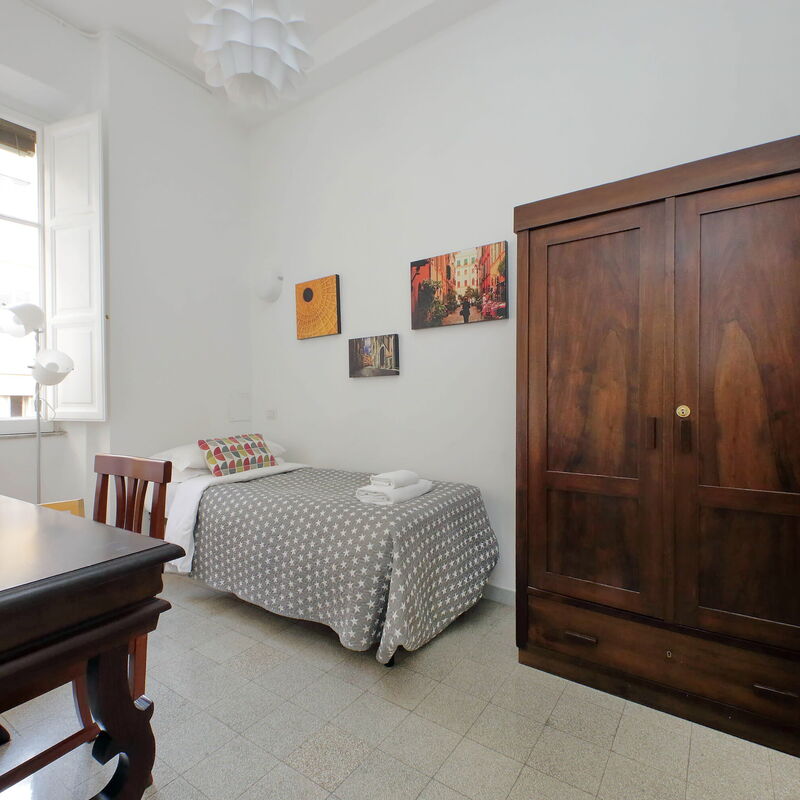 Dandolo In Trastevere: chambre à coucher