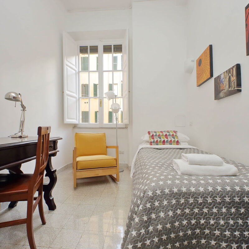 Dandolo In Trastevere: chambre à coucher