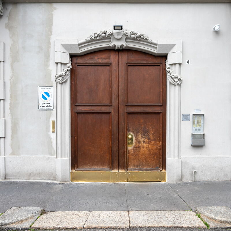 Paolo Mantegazza: Entrée principale