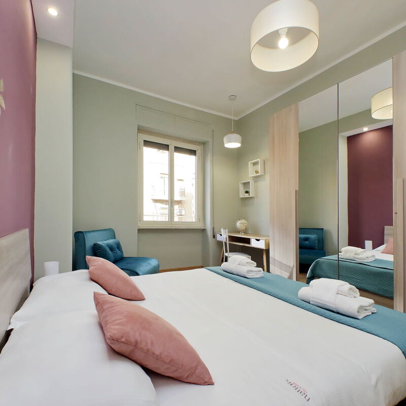 Fidenza: chambre à coucher