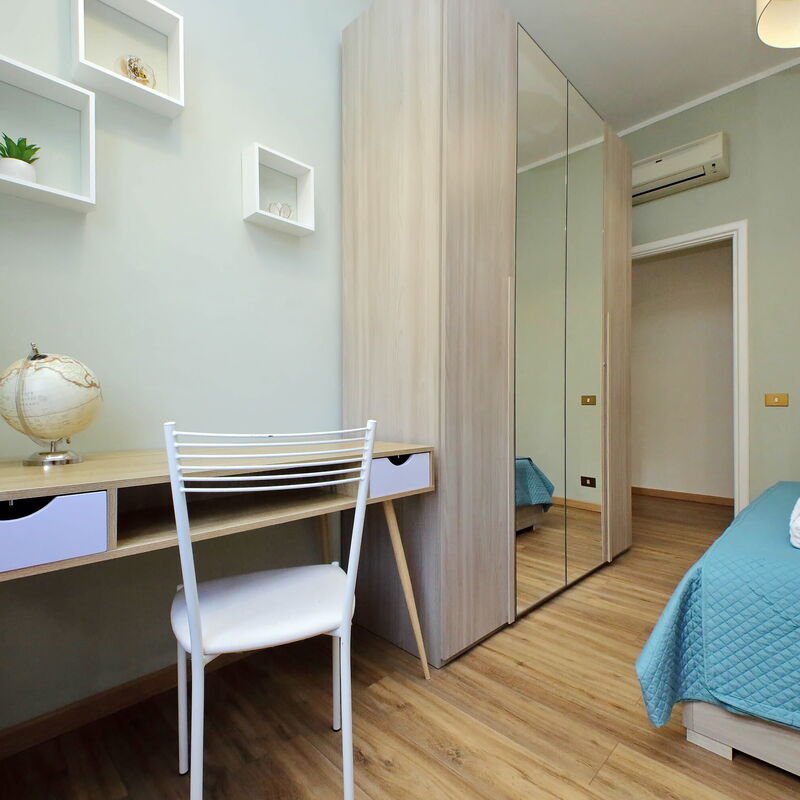 Fidenza: chambre à coucher