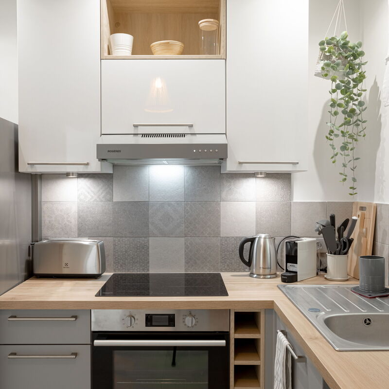 Duplex Mandelieu: Kitchen